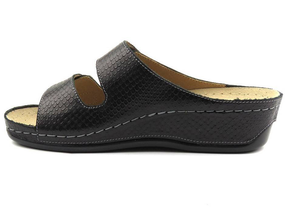 Klapki damskie 230, czarny