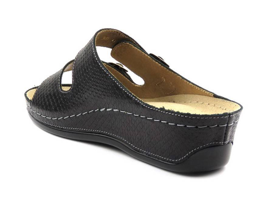 Klapki damskie 230, czarny