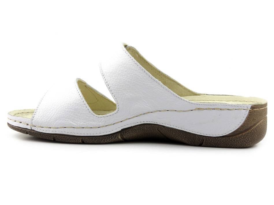 Klapki damskie 232, biały