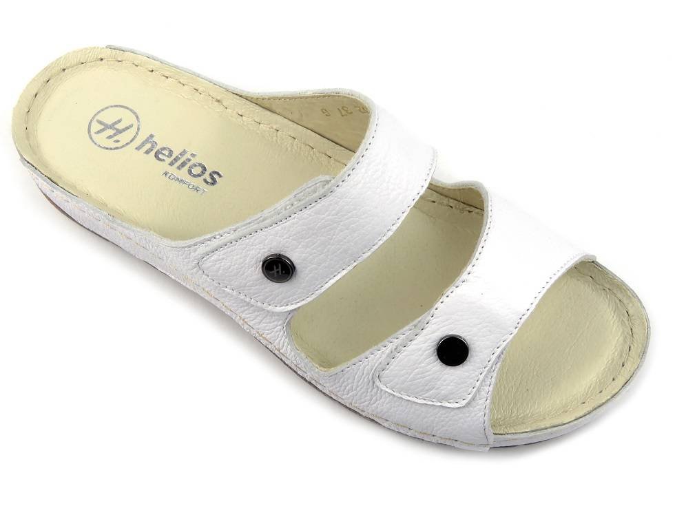 Klapki damskie 232, biały