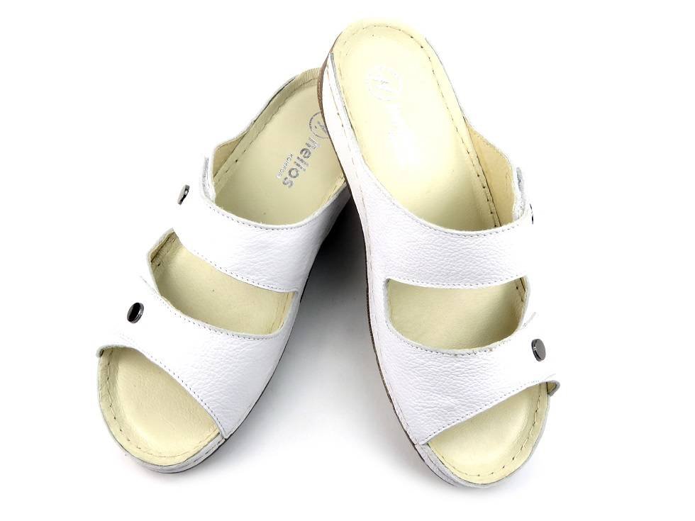 Klapki damskie 232, biały