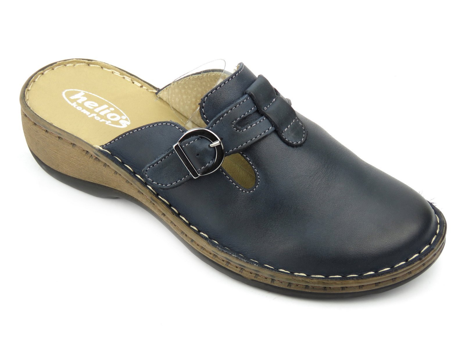 Klapki damskie 242, granat