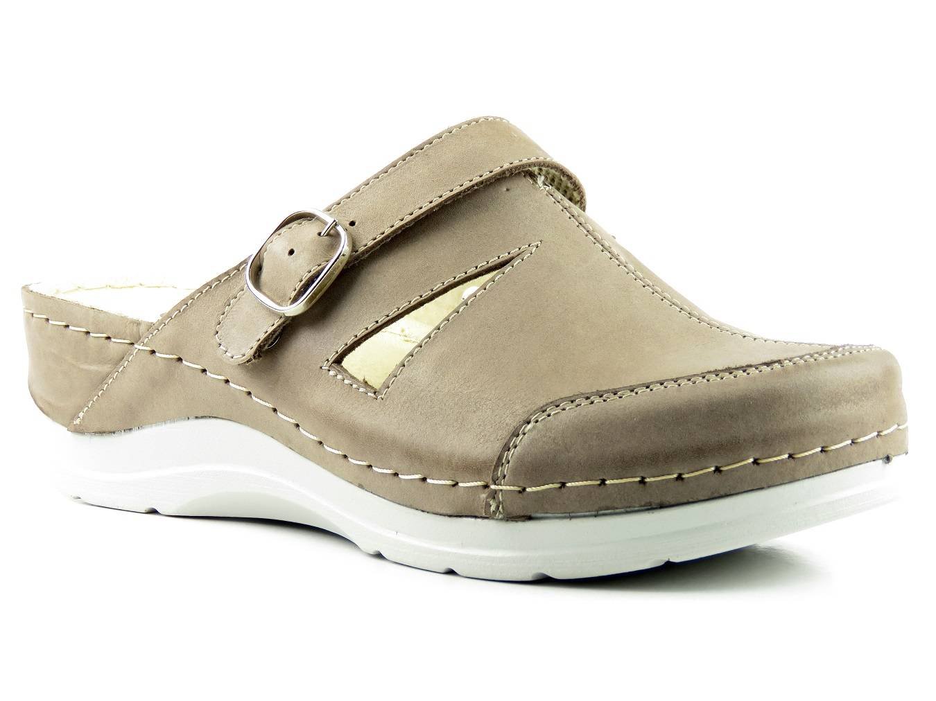 Klapki damskie 280, beż