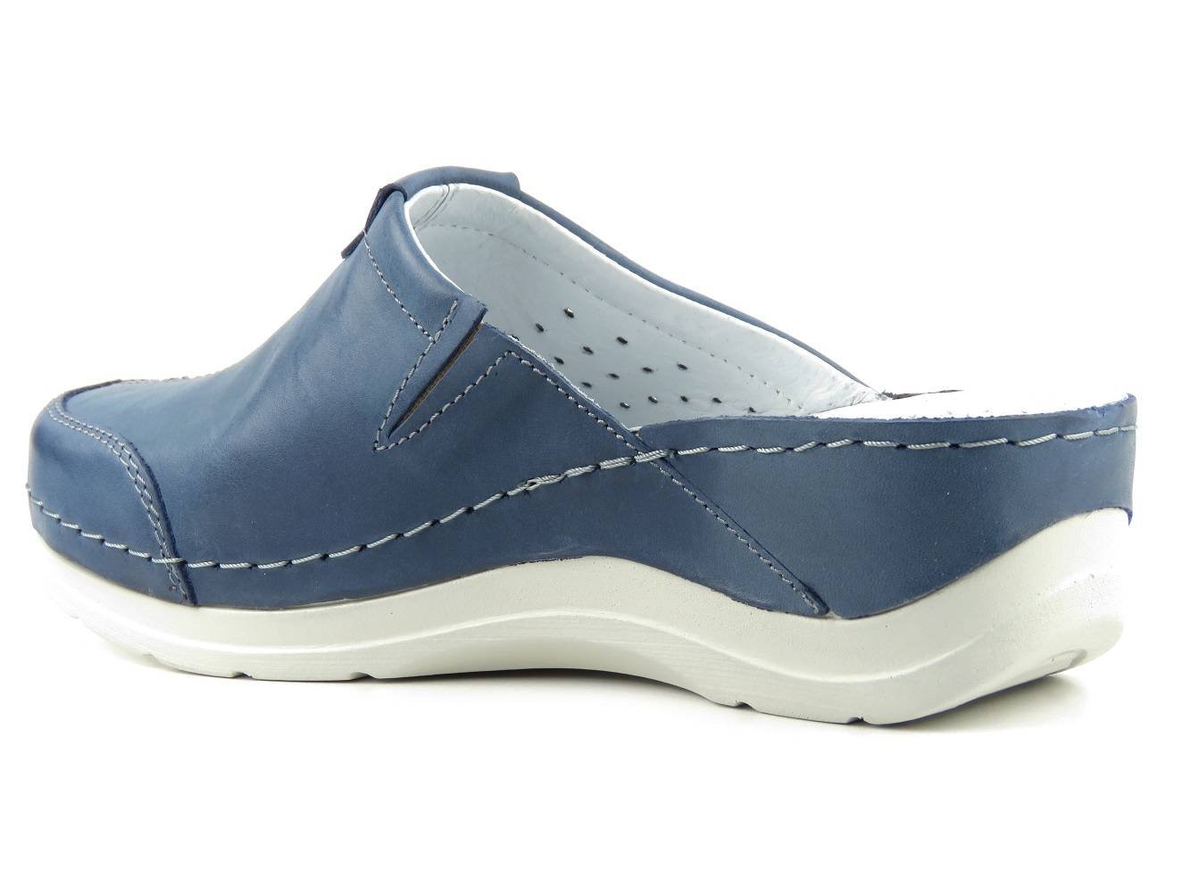 Klapki damskie 281, granat