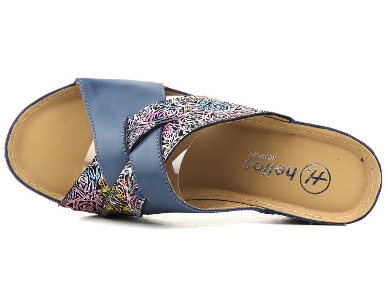 Klapki damskie 297, granat