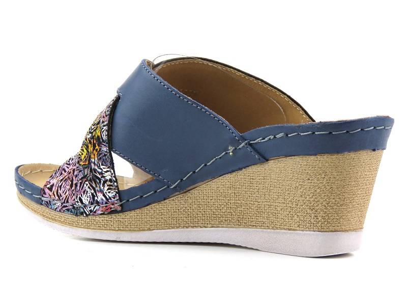 Klapki damskie 297, granat