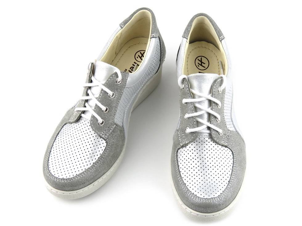 Półbuty damskie 373, szary 4