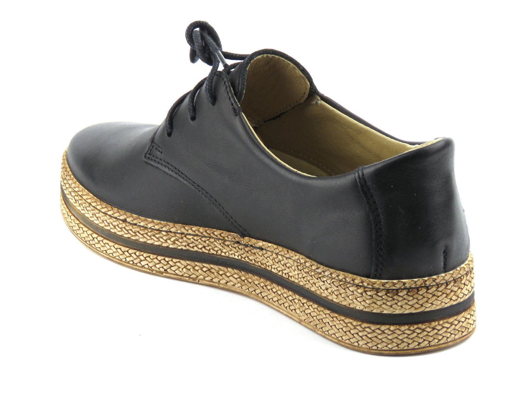 Półbuty damskie 380, czarny