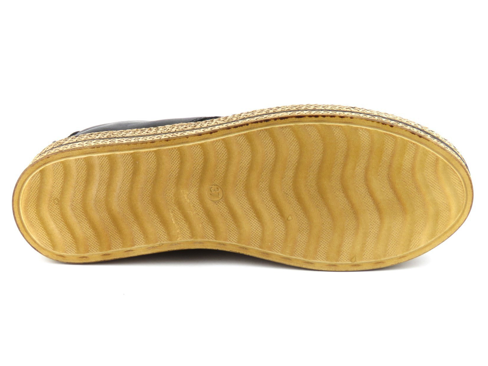 Półbuty damskie 380, czarny