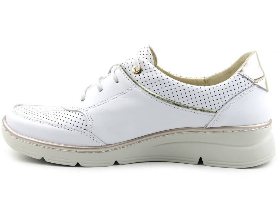 Półbuty damskie 386, biały