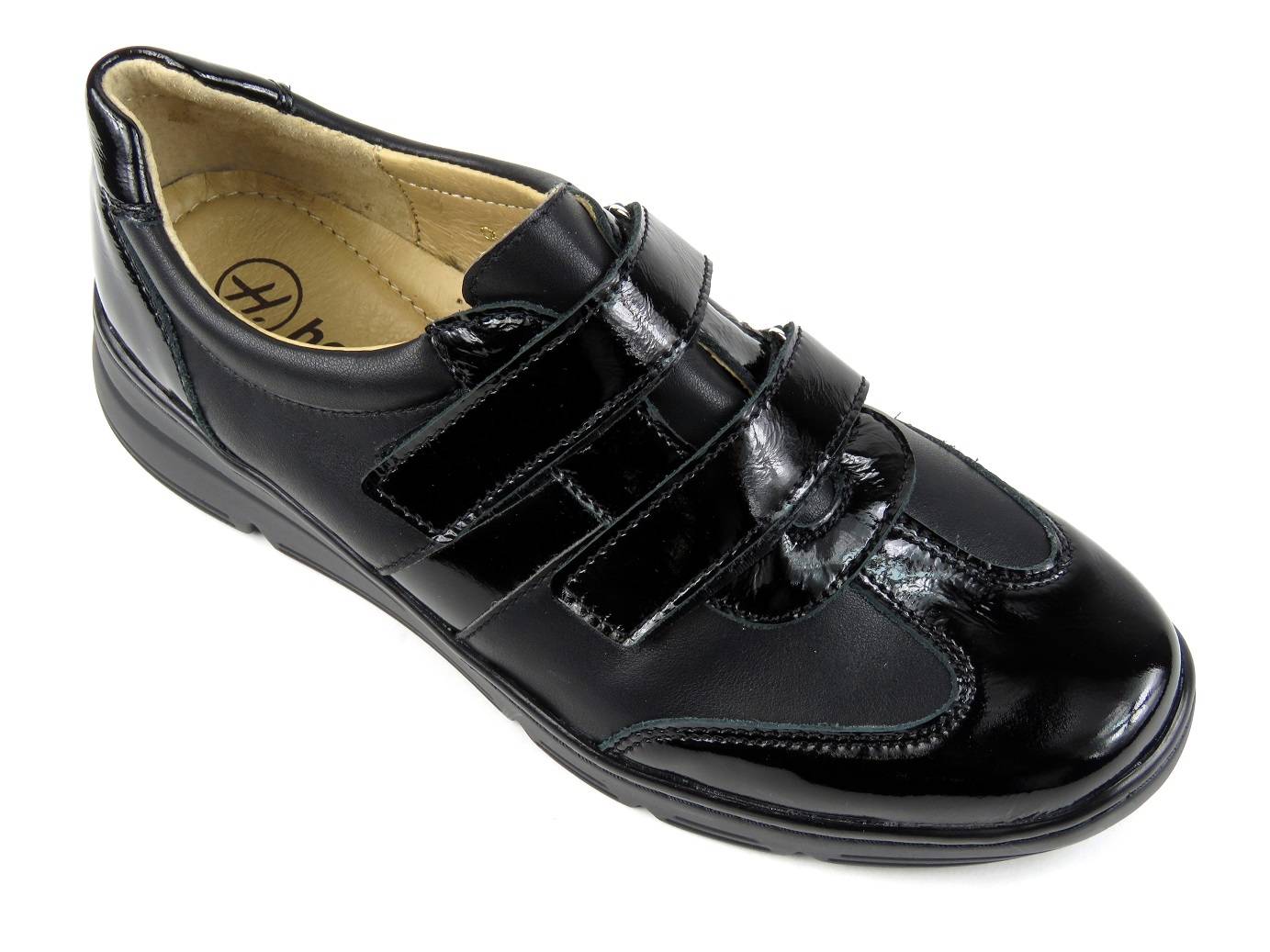 Półbuty damskie 388S, czarny