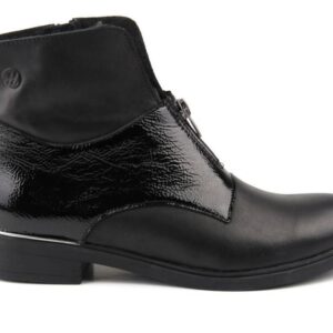 Botki damskie 502, czarny