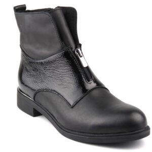 Botki damskie 502, czarny
