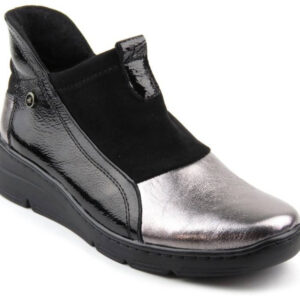 Botki damskie 509, srebro