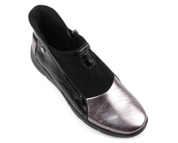 Botki damskie 509, srebro