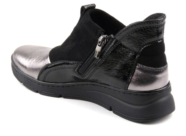 Botki damskie 509, srebro