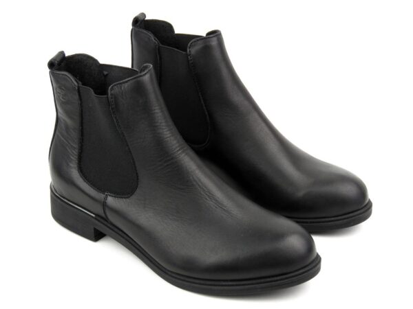 Botki damskie 510, czarny 2