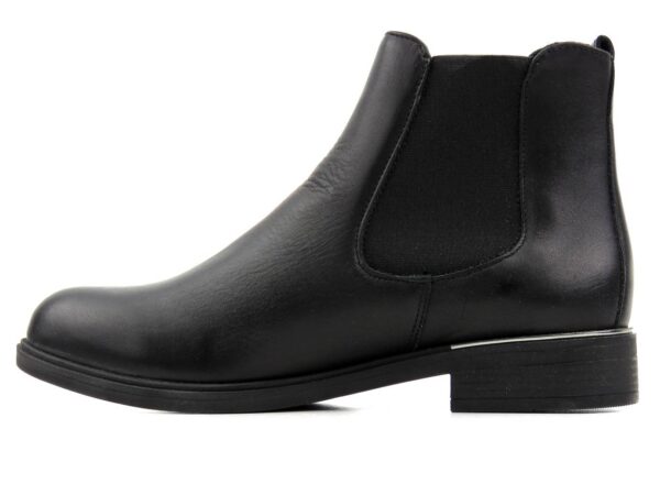 Botki damskie 510, czarny 2