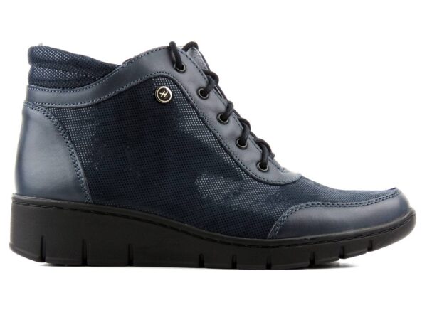 Botki damskie 531, granat + R