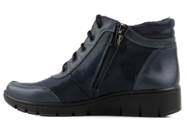 Botki damskie 531, granat + R