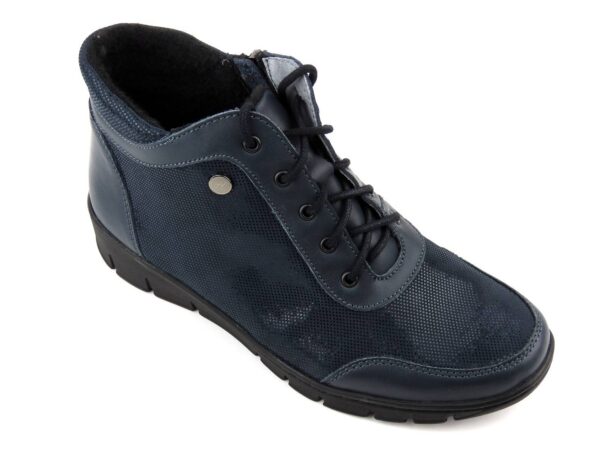 Botki damskie 531, granat + R