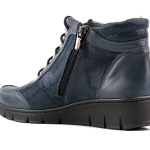 Botki damskie 531, granat + R