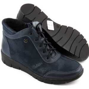 Botki damskie 531, granat + R