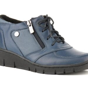 Botki damskie 536, granat + R