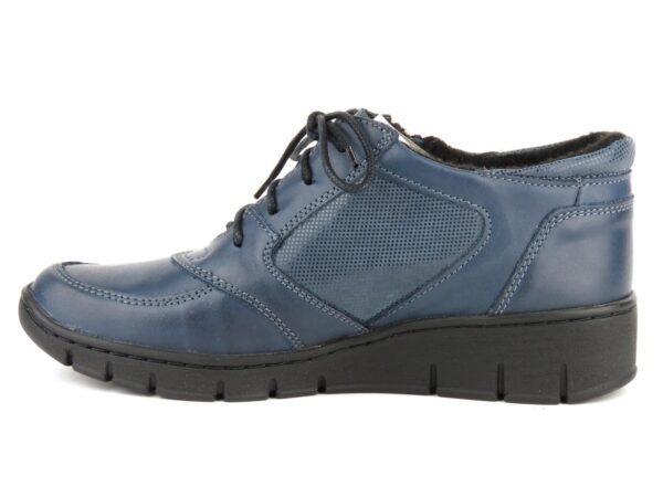 Botki damskie 536, granat + R