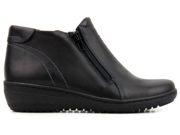 Botki damskie 542, czarny