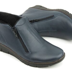 Botki damskie 545, granat 2