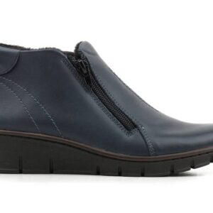 Botki damskie 545, granat 2