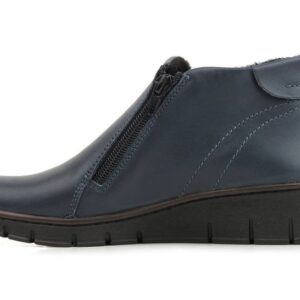 Botki damskie 545, granat 2