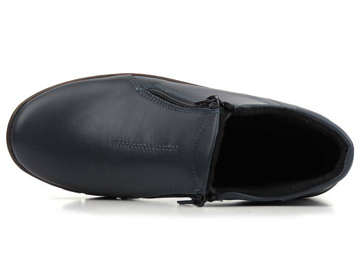 Botki damskie 545, granat 2