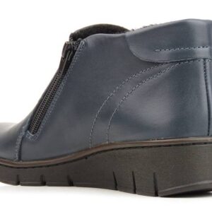 Botki damskie 545, granat 2