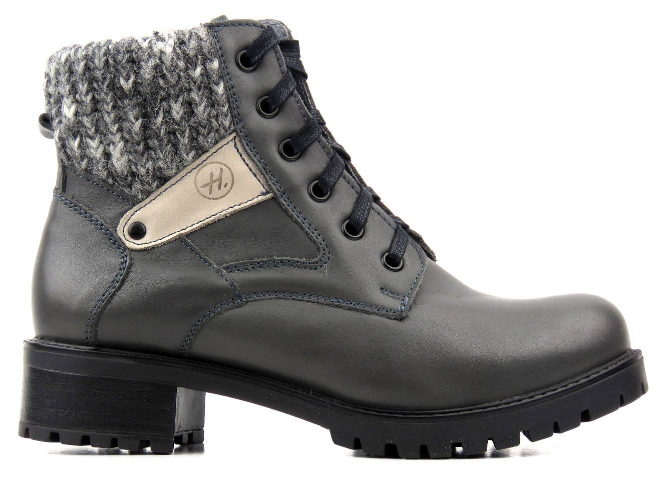 Botki damskie 565, szary