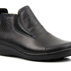 Botki damskie 566, czarny 2