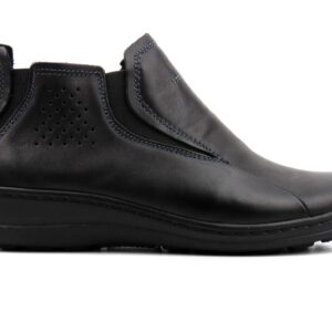 Botki damskie 566, czarny 2