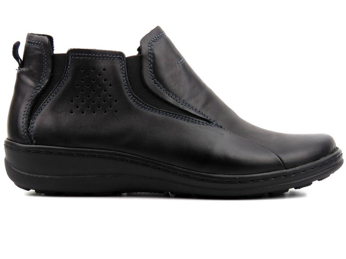 Botki damskie 566, czarny 2