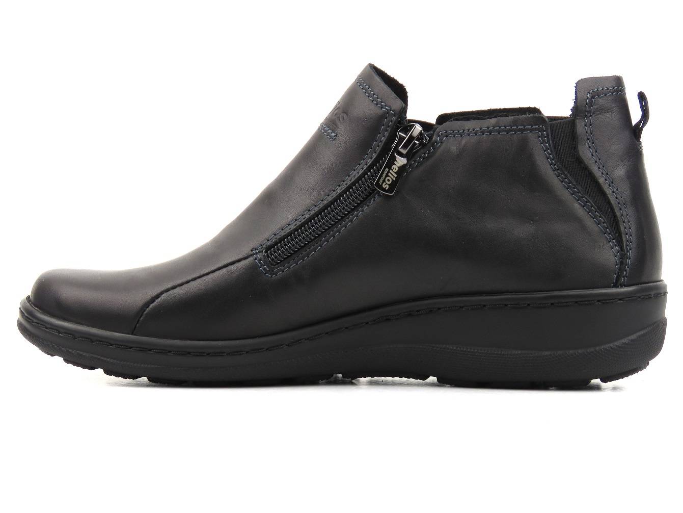 Botki damskie 566, czarny 2