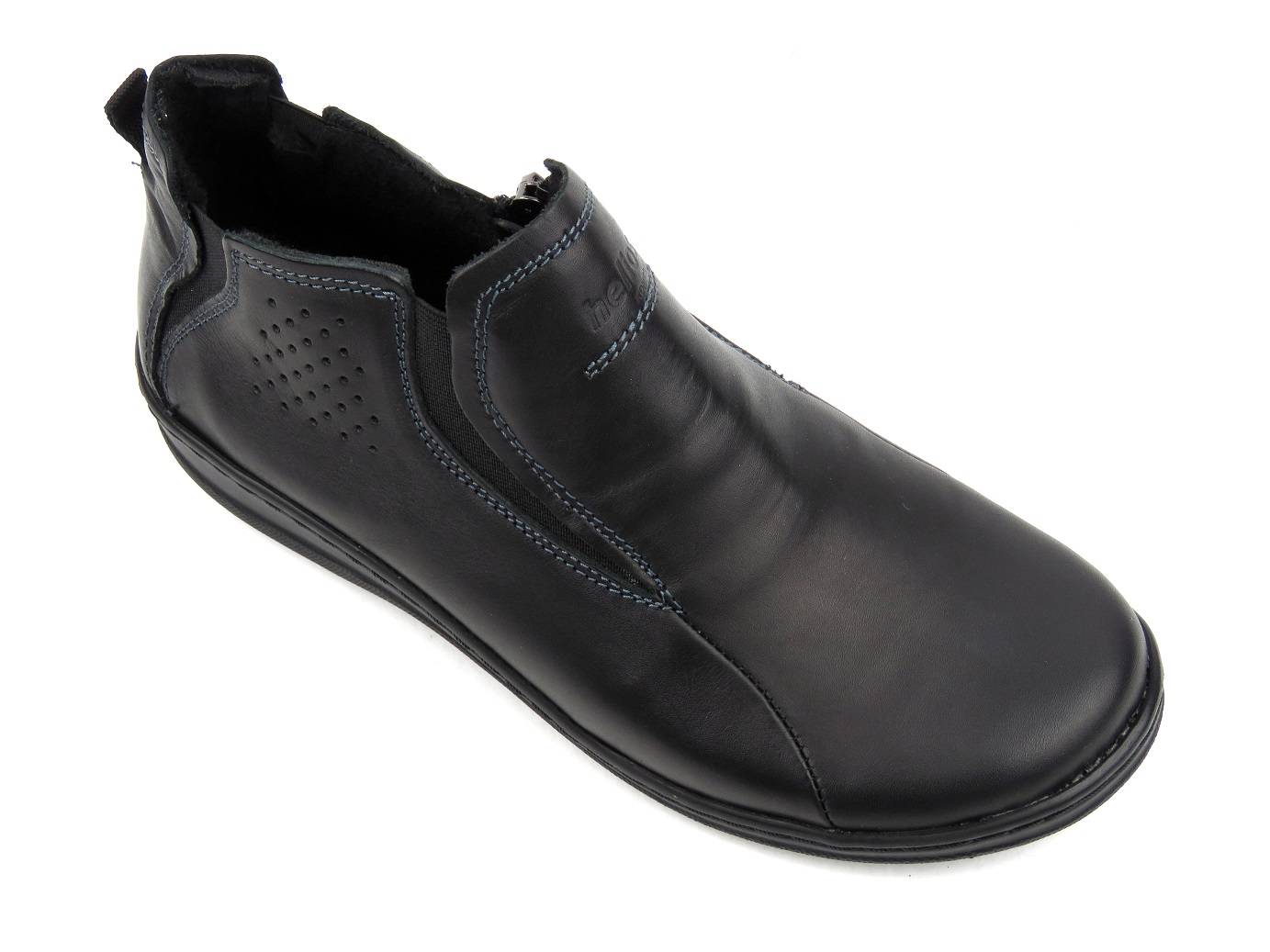 Botki damskie 566, czarny 2