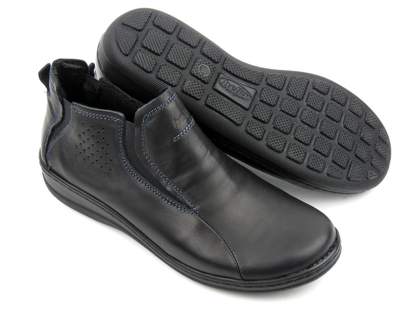 Botki damskie 566, czarny 2