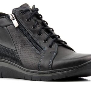 Botki damskie 567, czarny