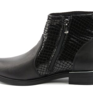 Botki damskie 585, czarny + L