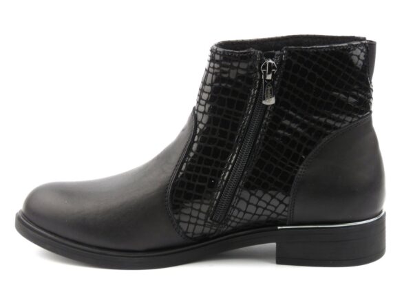 Botki damskie 585, czarny + L