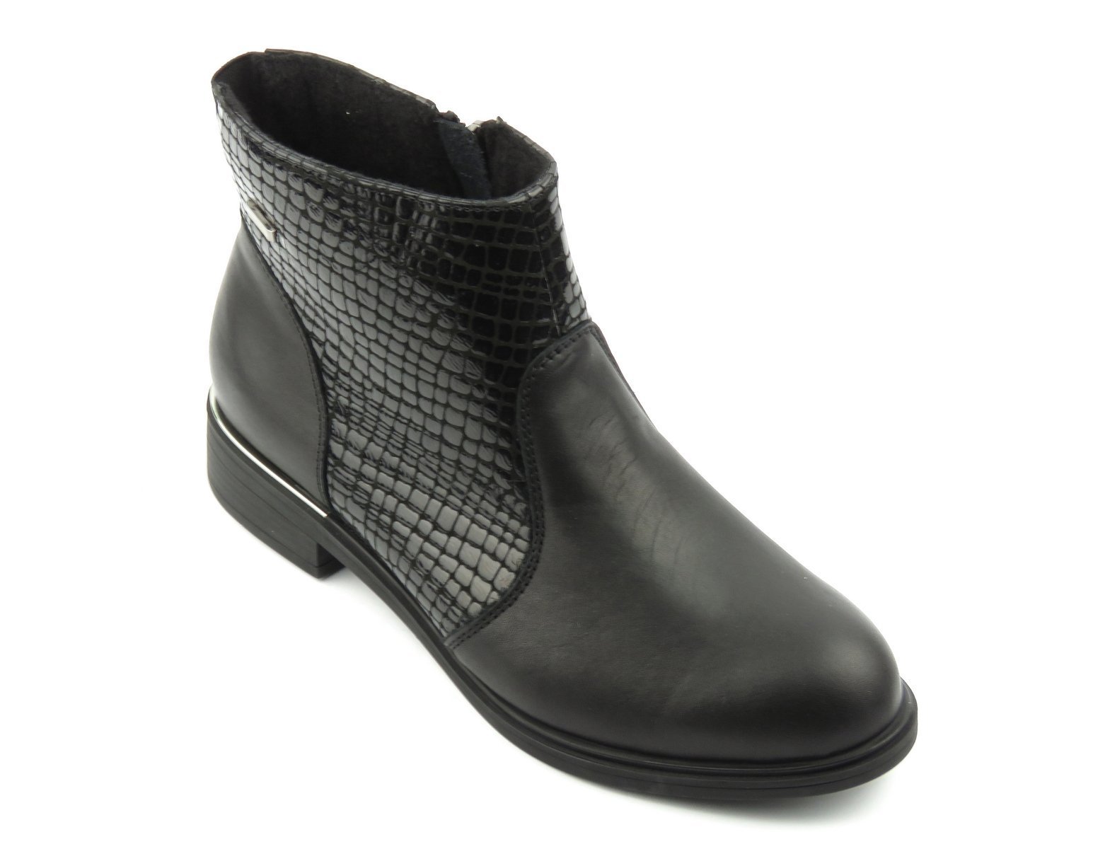 Botki damskie 585, czarny + L