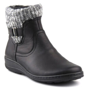 Botki damskie 586, czarny