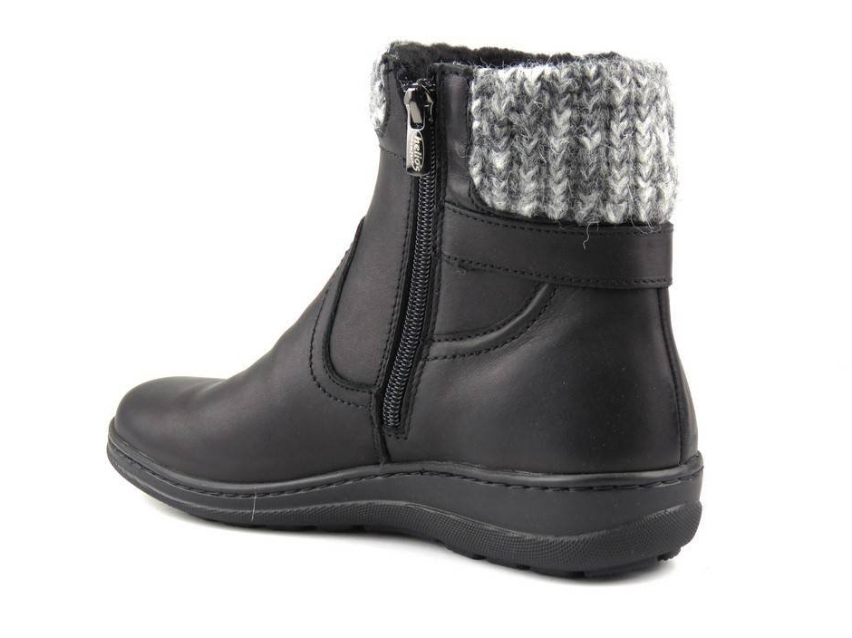 Botki damskie 586, czarny