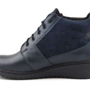 Botki damskie 598, granat 2