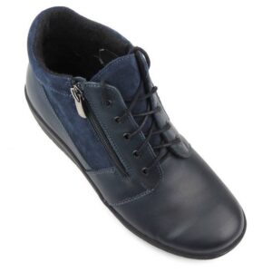 Botki damskie 598, granat 2